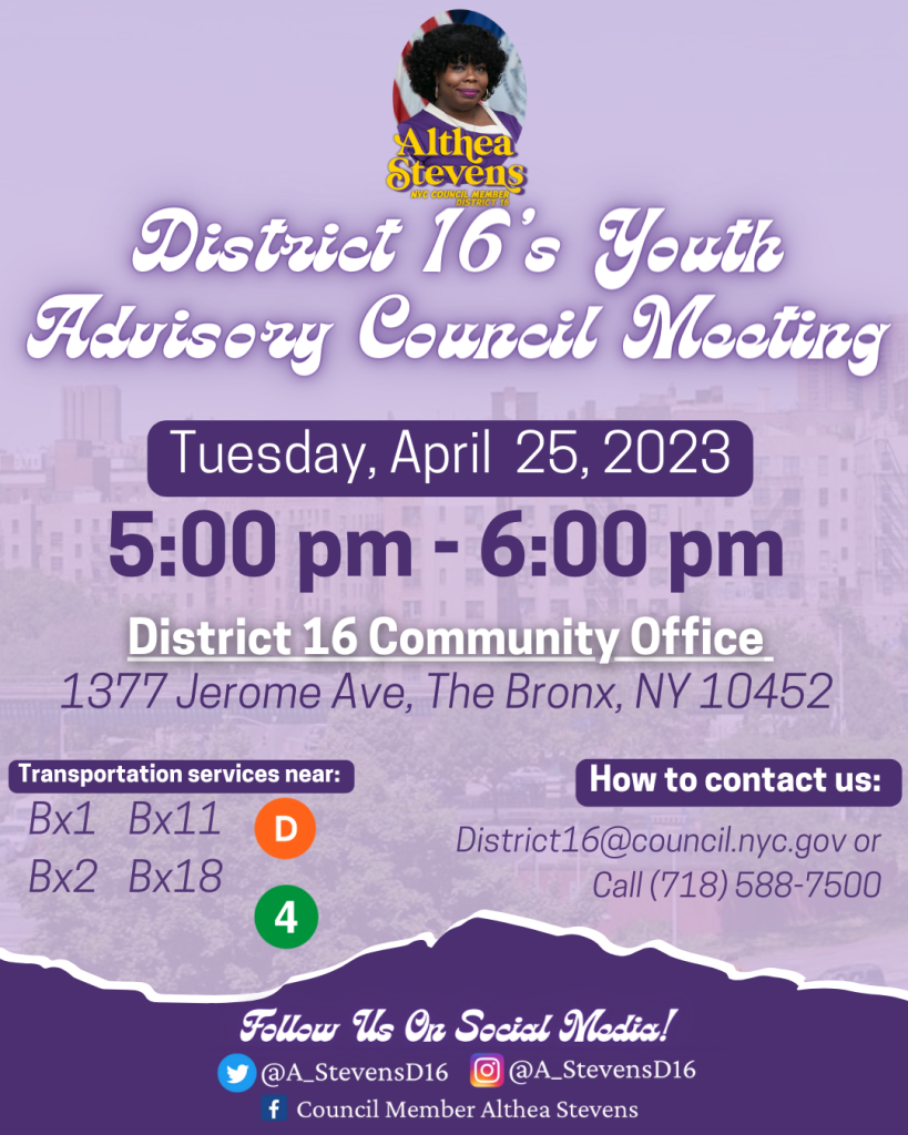 nyc-council-district-16-youth-advisory-council-southeast-bronx